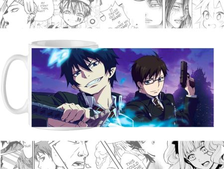 Чашка Синий экзорцист Blue Exorcist cup-00094