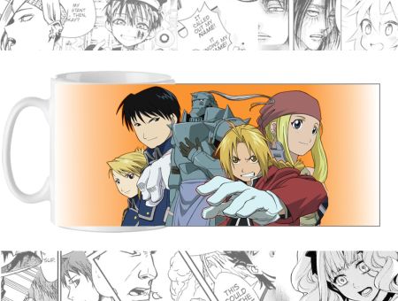 Чашка з зображенням cup-00096 Fullmetal Alchemist