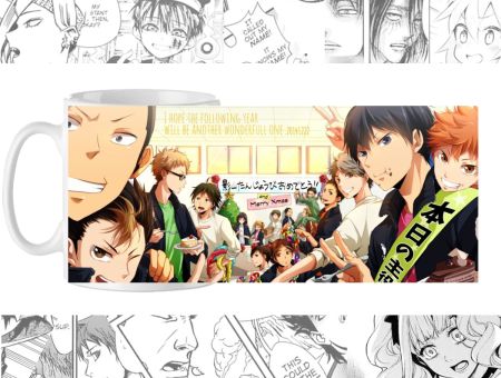 Чашка з зображенням cup-00153, аніме Haikyuu!! 1 шт