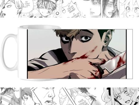 Чашка з зображенням cup-00185, аніме Killing Stalking 1 шт