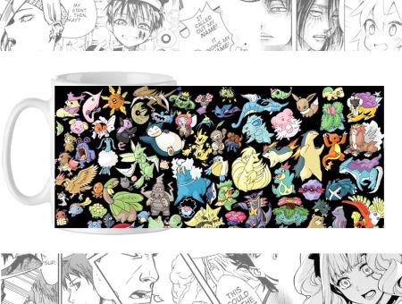 Чашка з зображенням cup-00218, аніме Pokemon 1 шт