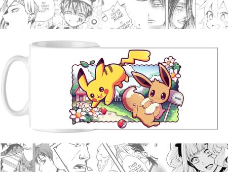 Чашка з зображенням cup-00225, аніме Pokemon 1 шт