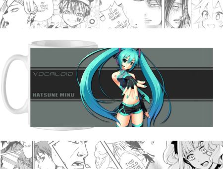 Чашка з зображенням cup-00236, Міку Хацуне Hatsune Miku