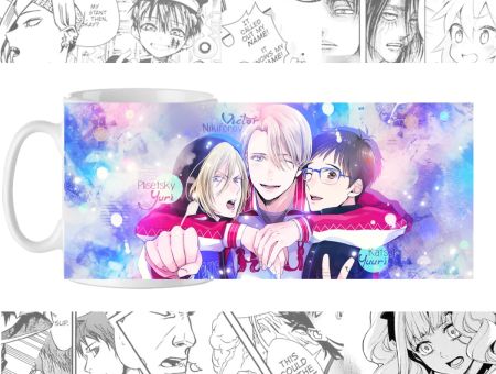 Чашка Юрі на льоду Yuri!!! on Ice cup-00258