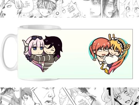 Горнятко з зображенням cup-00333, аніме Kobayashi-san Chi no Maid Dragon