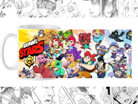 Горнятко з зображенням cup-00358 Brawl Stars