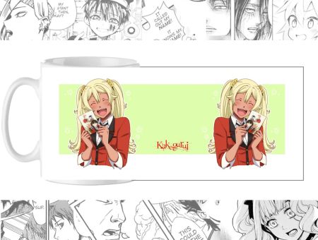 Горнятко з зображенням cup-00367 аніме Kakegurui Божевільний азарт