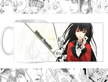 Горнятко з зображенням cup-00368 аніме Kakegurui Божевільний азарт