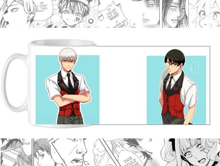 Горнятко з зображенням cup-00370 аніме Kakegurui Божевільний азарт
