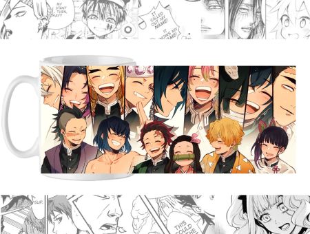 Чашка Kimetsu no Yaiba Demon Slayer Клинок , що розтинає демонів cup-00421 з зображенням 