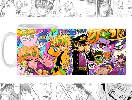Чашка з зображенням cup-00430 Jojo's Bizarre Adventure, Неймовірні пригоди ДжоДжо