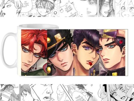 Чашка з зображенням cup-00433 Jojo's Bizarre Adventure, Неймовірні пригоди ДжоДжо
