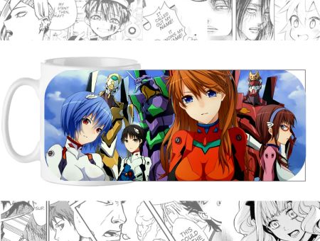 Чашка з зображенням cup-00439 Evangelion, Євангеліон 