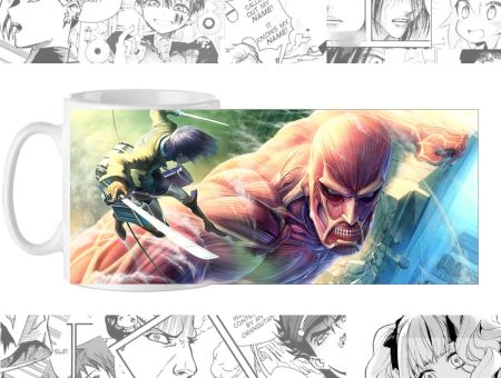 Чашка Атака Титанов Attack on Titan с изображением cup-00650