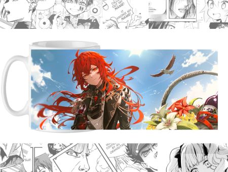 Горнятко Геншин Імпакт Genshin Impact cup-00655 з зображенням Ділюк