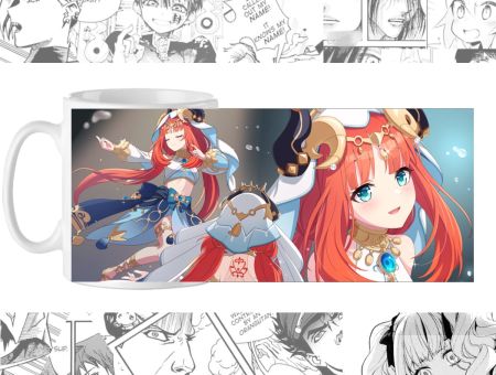 Горнятко Геншин Імпакт Нілу Genshin Impact cup-00660