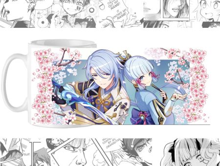 Горнятко Геншин Імпакт Genshin Impact cup-00670 з зображенням Аято , Аяка