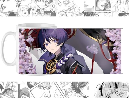 Горнятко Геншин Імпакт, Genshin Impact, Скарамучча cup-00695 із зображенням 