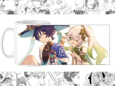 Горнятко Геншин Імпакт, Genshin Impact, Скарамучча cup-00697 із зображенням 