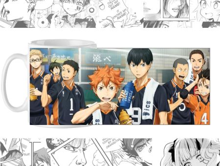 Чашка Волейбол!! Haikyuu!! cup-00749 з зображенням 