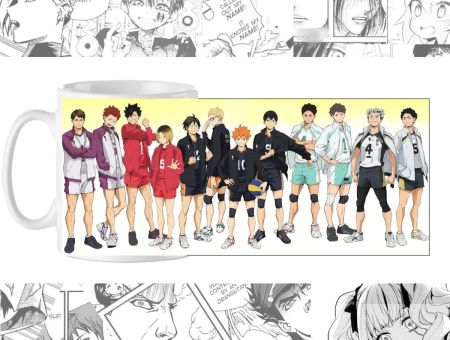 Чашка Волейбол!! Haikyuu!! cup-00752 з зображенням 