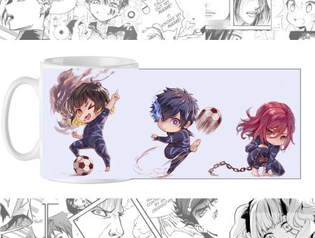 Чашка Синяя тюрьма Blue Lock cup-00760 с изображением 