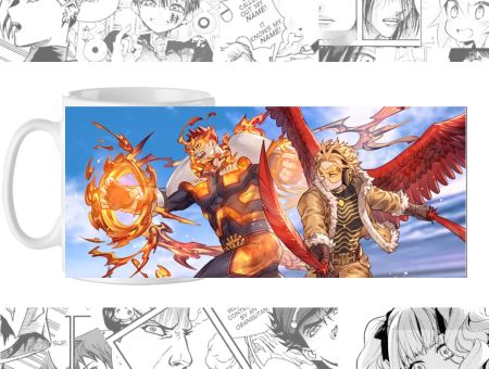 Чашка Моя геройская академия Boku no Hero Academia cup-00781 с изображением Кейго Таками и Старатель