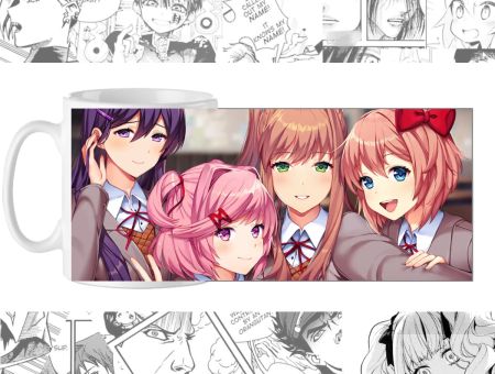 Горнятко Доки доки літературний клуб Doki Doki Literature Club! cup-00790