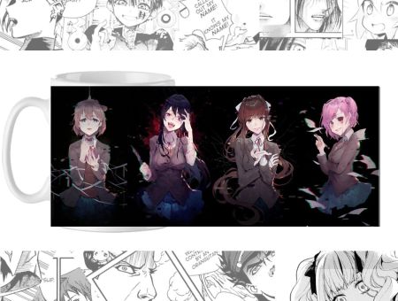 Горнятко Доки доки літературний клуб Doki Doki Literature Club! cup-00792