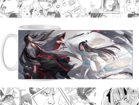 Горнятко Mo Dao Zu Shi Магістр диявольського культу cup-00795, із зображенням Вей Іна і Лань Чжаня