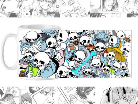 Чашка Андертейл Санс Undertale cup-00832