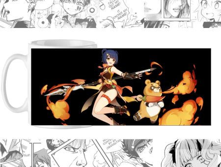 Горнятко Геншин Імпакт, Genshin Impact Сян Лін cup-00854 з зображенням 