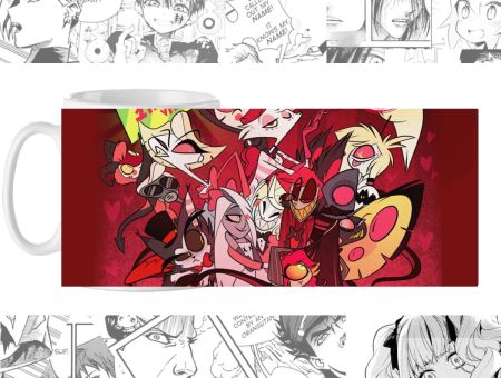Чашка Hazbin Hotel cup-00858 з зображенням