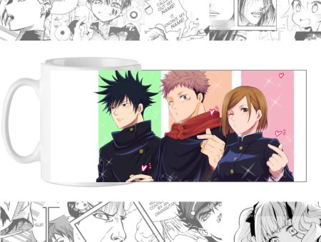 Чашка Магічна Битва Jujutsu Kaisen cup-00861 з зображенням 