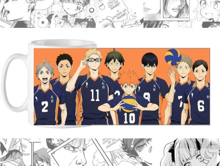 Чашка Волейбол!! Haikyuu!! cup-00883 з зображенням 