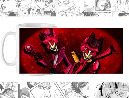 Чашка Хазбін готель Аластор Hazbin Hotel cup-00896