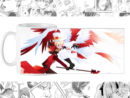 Чашка Хазбін готель Аластор , Люцифер Hazbin Hotel cup-00898