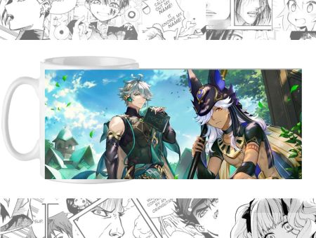 Горнятко Геншин Імпакт, Genshin Impact Сайно , Аль-Хайтам  cup-00913 із зображенням 