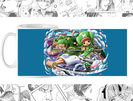 Горнятко Чоппер та Зоро Великий куш One Piece cup-00918