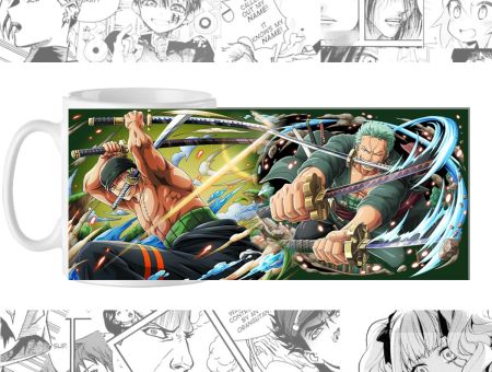 Горнятко Зоро Великий куш One Piece cup-00919