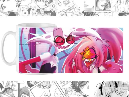 Чашка Енджел Даст, Черрі Бомб, Хазбін готель Hazbin Hotel cup-00925