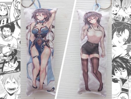 Дакімакура Жуань Мей Honkai: Star Rail , двостороння міні 12*4см 0002