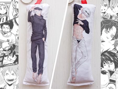 Дакімакура Годжо Магічна Битва, двостороння міні 12*4см 0009