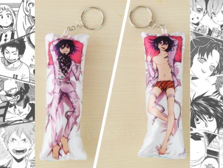 Дакімакура Данганронпа Danganronpa, двостороння міні 13*5 см 4030 брелок