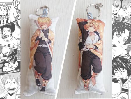 Дакімакура Demon Slayer Клинок, що розтинає демонів, Зіницю , двостороння міні 13*5см 4003