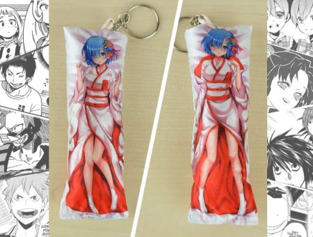 Дакімакура Рєм Re:Zero Рі: Дзеро, двостороння міні 13*5см 4027