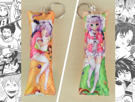 Дакімакура Канна Камуй Kobayashi-san Chi no Maid Dragon двостороння міні 13*5см 4031