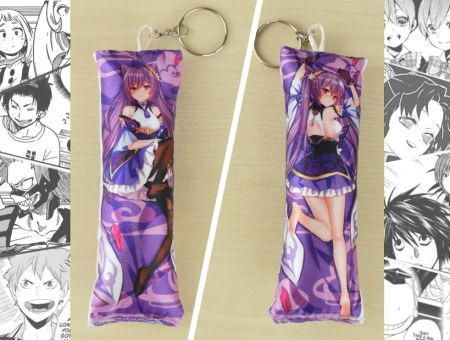 Дакімакура Ке Цин Геншин Імпакт Genshin Impact, двостороння міні 13*5см 4036