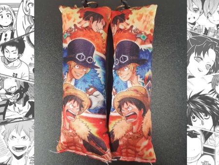 Брелок One Piece двухсторонняя 13*5см 4057