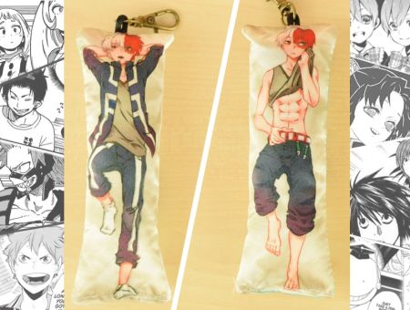 Дакімакура Шото Тодорокі Boku no Hero Academia, двостороння міні 13*5см 4067